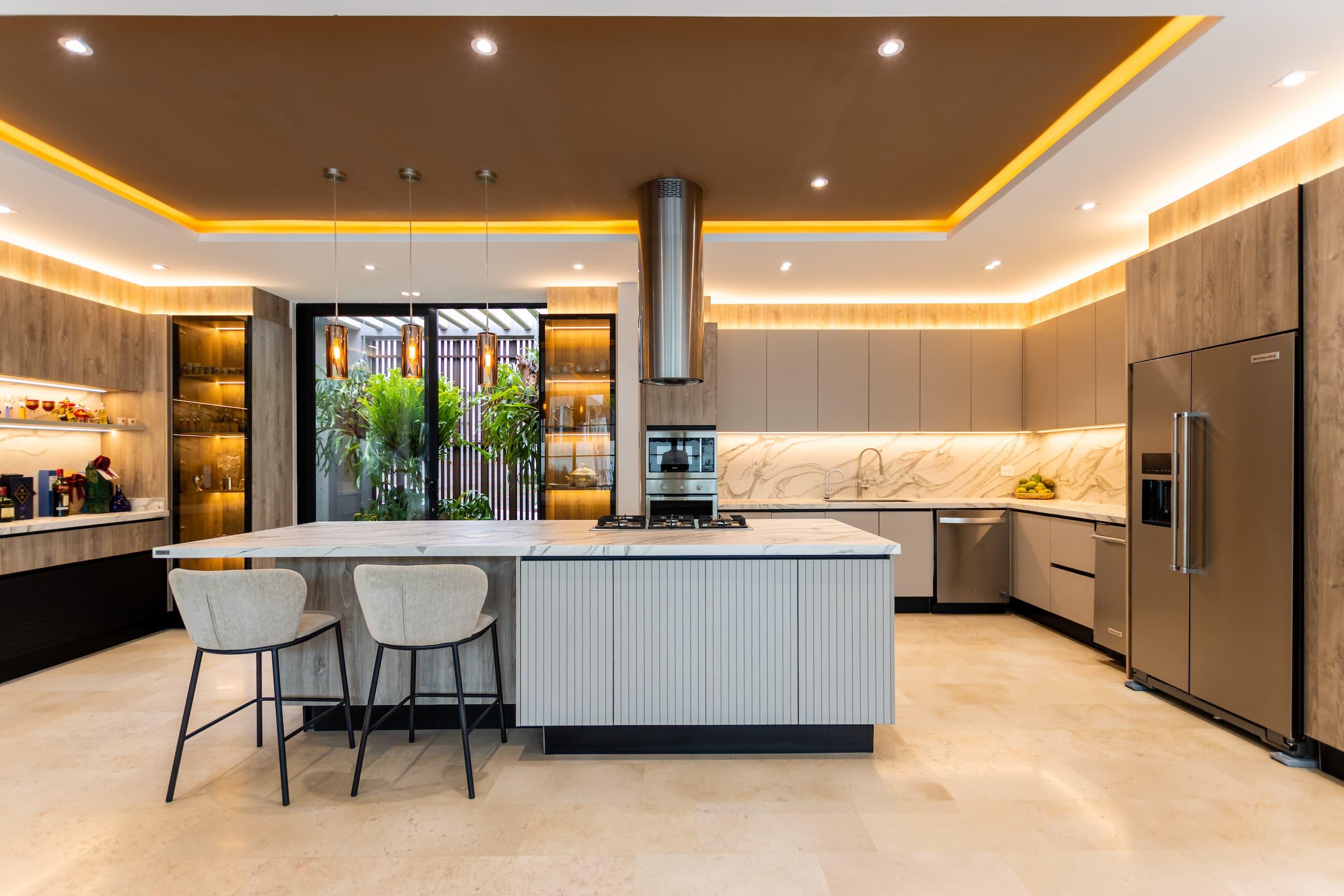 Cocina Delben en showroom